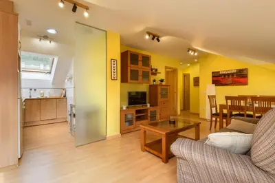 Una cocina o zona de cocina en Atico la Espata Villanua
