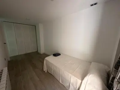 Cama o camas de una habitación en Apartamentos Dos Torres Sindarin