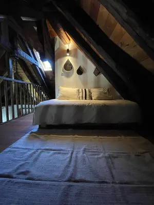 Cama o camas de una habitación en Casa Collao