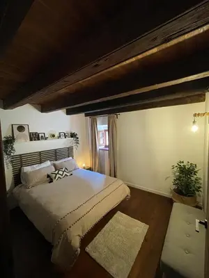 Cama o camas de una habitación en Casa Collao