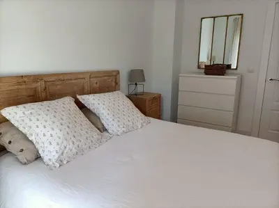 Cama o camas de una habitación en Piso en Jaca - Ibón de Estanés