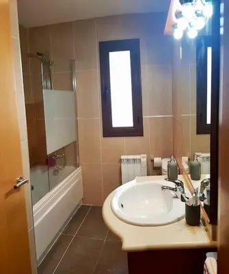 Un baño de Cal Teixidó