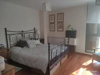 Cama o camas de una habitación en Apartamento montaña MADI