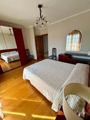 Cama o camas de una habitación en La Puerta de la Bardena N e g r a, ideal para visitar las Bardenas Reales y Sendaviva