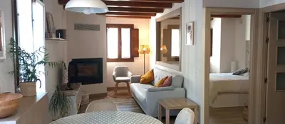 Zona de estar de Altxabi Apartamento Rural