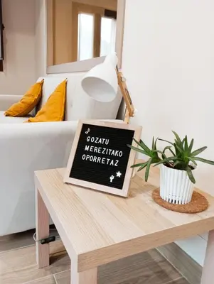 Zona de estar de Altxabi Apartamento Rural
