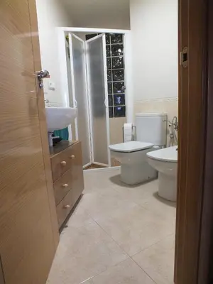 Un baño de La Llar de Peramola