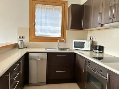 Una cocina o zona de cocina en Apartament al centre d'Esterri amb vistes úniques by RURAL D'ÀNEU