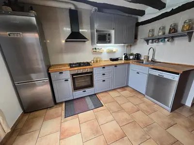 Una cocina o zona de cocina en Casa Rural Griso