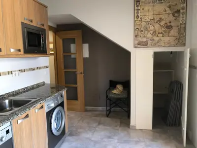 Una cocina o zona de cocina en Casa Candelaria
