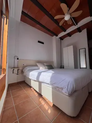 Cama o camas de una habitación en Casa Cardona