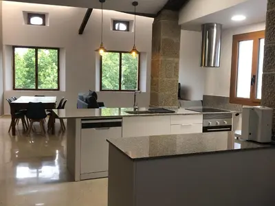 Una cocina o zona de cocina en Antiga Biblioteca