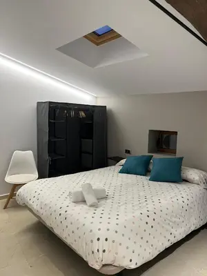 Cama o camas de una habitación en Antiga Biblioteca