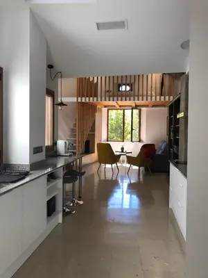 Una cocina o zona de cocina en Antiga Biblioteca