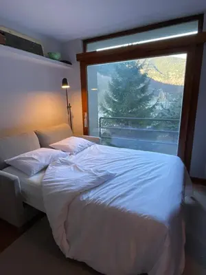 Cama o camas de una habitación en Tuca - Apartamento acogedor con garaje a 1 km de Vielha