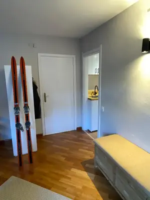 Cama o camas de una habitación en Tuca - Apartamento acogedor con garaje a 1 km de Vielha