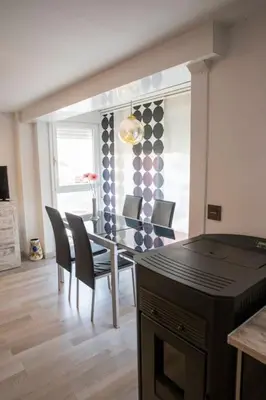 Zona de estar de Apartamento Ventanal