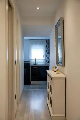 Una cocina o zona de cocina en Apartamento Ventanal