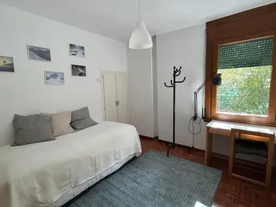 Cama o camas de una habitación en Tuca - Piso de 3 habitaciones en Betren-Vielha con garaje