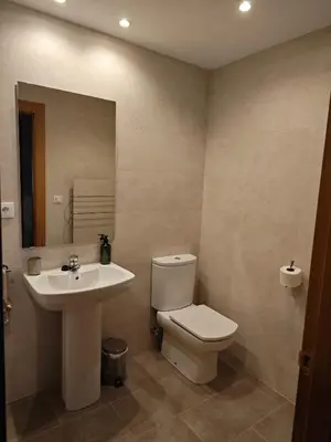 Un baño de Apart. Casa Juaneta Pirineo-Ordesa