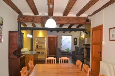 Una cocina o zona de cocina en Cal Badat
