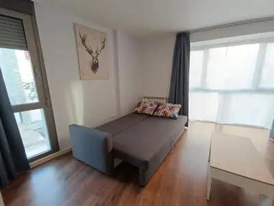 Cama o camas de una habitación en Margas Golf Apartment 2
