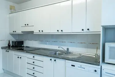 Una cocina o zona de cocina en Coqueto apartamento 2 dormitorios