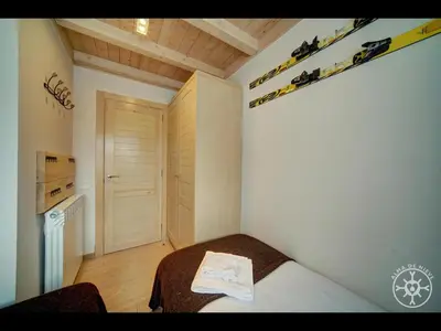 Cama o camas de una habitación en DOSSAU de Alma de Nieve