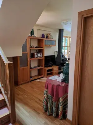 Una cocina o zona de cocina en Dúplex de muntanya en zona verda a Escaló