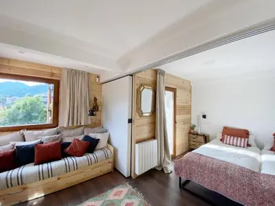 Cama o camas de una habitación en Vistas by Cardi Suites