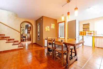 Una cocina o zona de cocina en Hort de la Cinteta