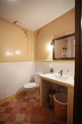 Un baño de Casa Rural La Casona