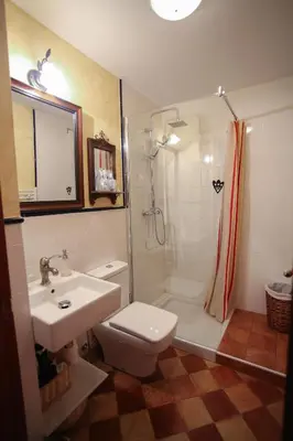 Un baño de Casa Rural La Casona