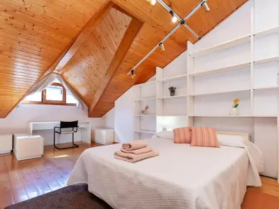 Cama o camas de una habitación en Apartment Mainera by Interhome