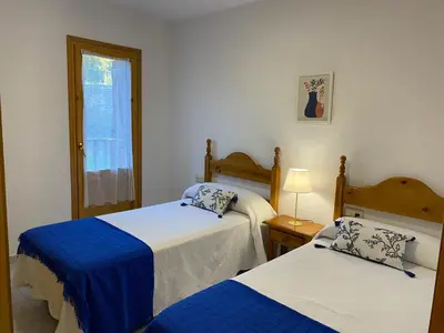 Cama o camas de una habitación en El Mirador de Buenavista