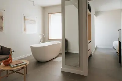 Un baño de Hotel Santa Ana Tudela