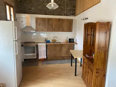 Una cocina o zona de cocina en Casa Casteller