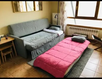 Cama o camas de una habitación en Apartamento con encanto