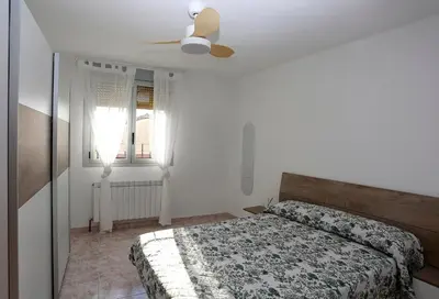 Cama o camas de una habitación en El Portal del Somontano ESTADILLA