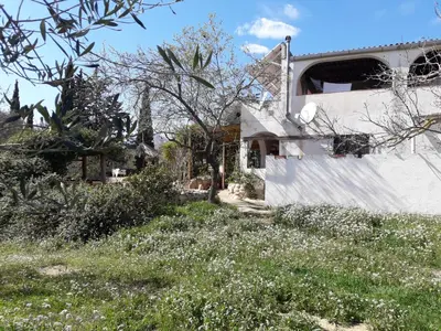 Jardín al aire libre en Mas Blauet - Finca with 2 holiday houses and shared pool