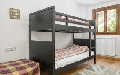 Cama o camas de una habitación en El Balcón Familiar del Pacino