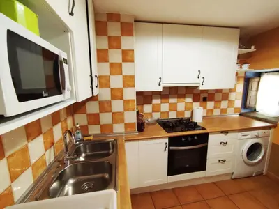Una cocina o zona de cocina en La Borda de Pastores