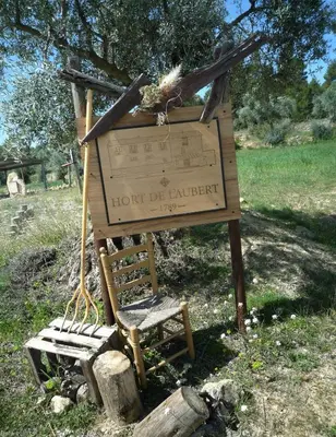 Jardín al aire libre en Hort de L'Aubert