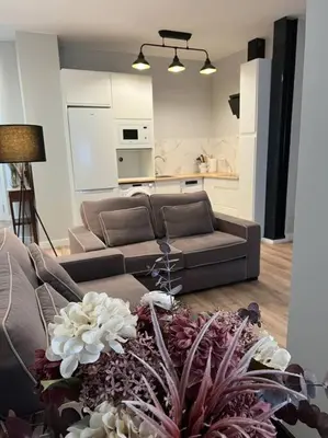 Zona de estar de Precioso y céntrico apartamento