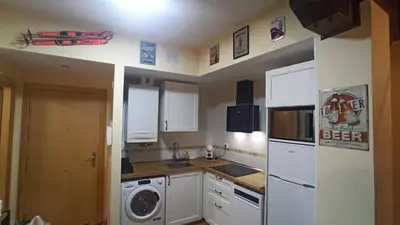 Una cocina o zona de cocina en El Cielo de Escarrilla
