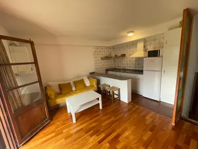 Una cocina o zona de cocina en Apartamento con espectacular terraza