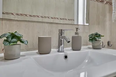 Un baño de NUEVO Apartamento Centro Lleida