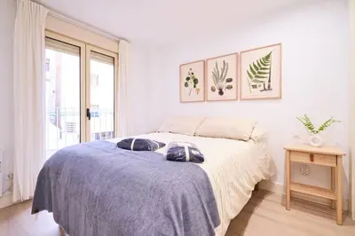 Cama o camas de una habitación en Villa Baturra l Centro l WiFi y Arcade