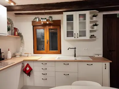Una cocina o zona de cocina en Casa Min
