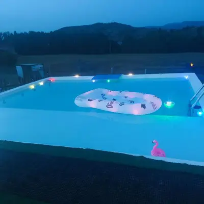 Piscina en o cerca de Casa Min